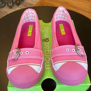 NIB- Morgan & Milo Sneakers- size 12–pink-cute!